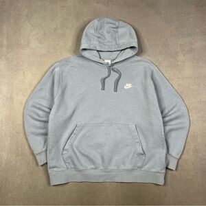 Nike blue Men's Hoodie